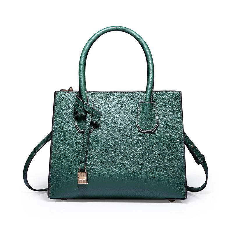Genuine leather 100% handmade ladies bags handbag with long shoulder strap  5
