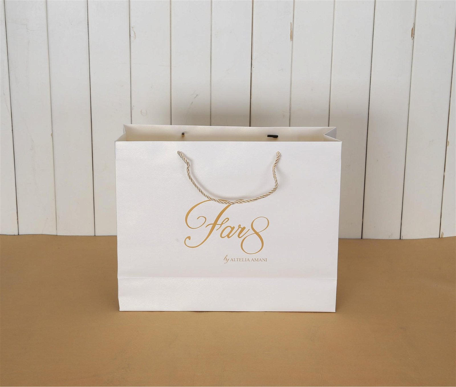 Customized luxury paper shopping bag,Factory hotsell paper bag gift packaging 4