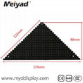 P4 Indoor Triangle LED Screen 122mm*176mm*88mm