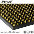 32*16 Single Color Yellow P10 Outdoor LED Screen Module