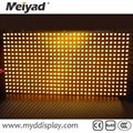 32*16 Single Color Yellow P10 Outdoor LED Screen Module