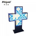 Double Sides Outdoor P10 LED Pharmacy Cross Sign 1