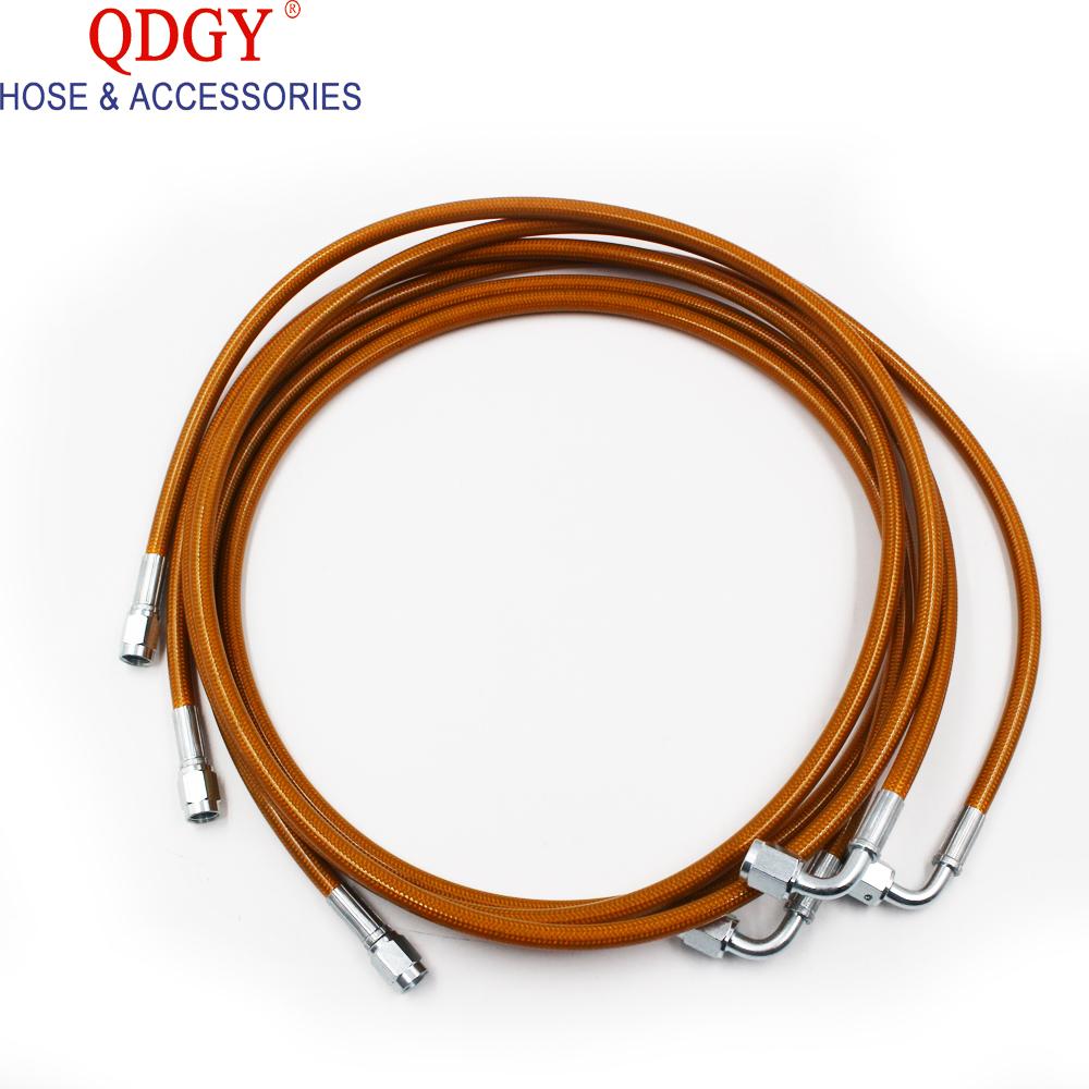 stainless steel braided brake hose qdgy002 QDGY (China Manufacturer