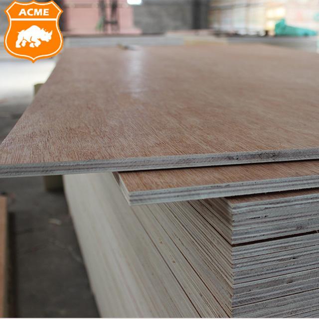 okoume ingtangor face poplar core commerical plywood for furniture indoor use 2