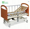 Hot Sell electric 3 functions nursing bed with MDF head & foot board 1