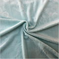 china-made polyester printed supersoft short plush fabric for gar