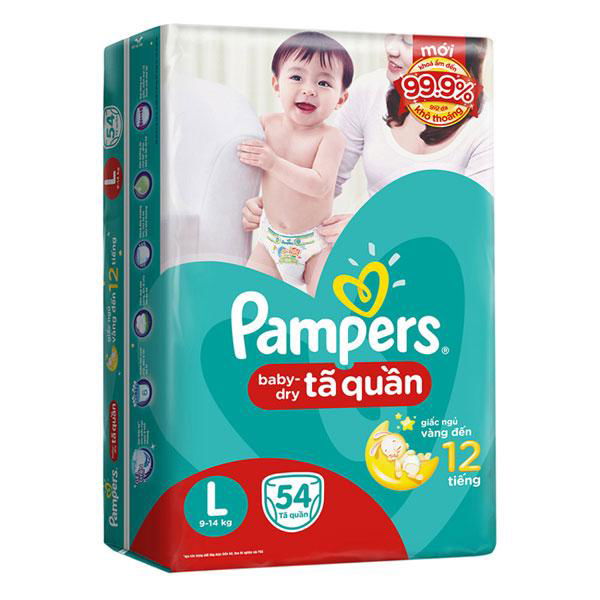 Pampers Baby Dry Pant L54