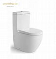 Hot Sale Watermark Washdown One Piece S/P Trap WC Toilet