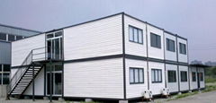 Prefabricated Steel Frame Standard Tiny Modular Container House