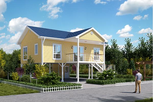 Prefabricated Building Hanging Foot Home Stay for American Style