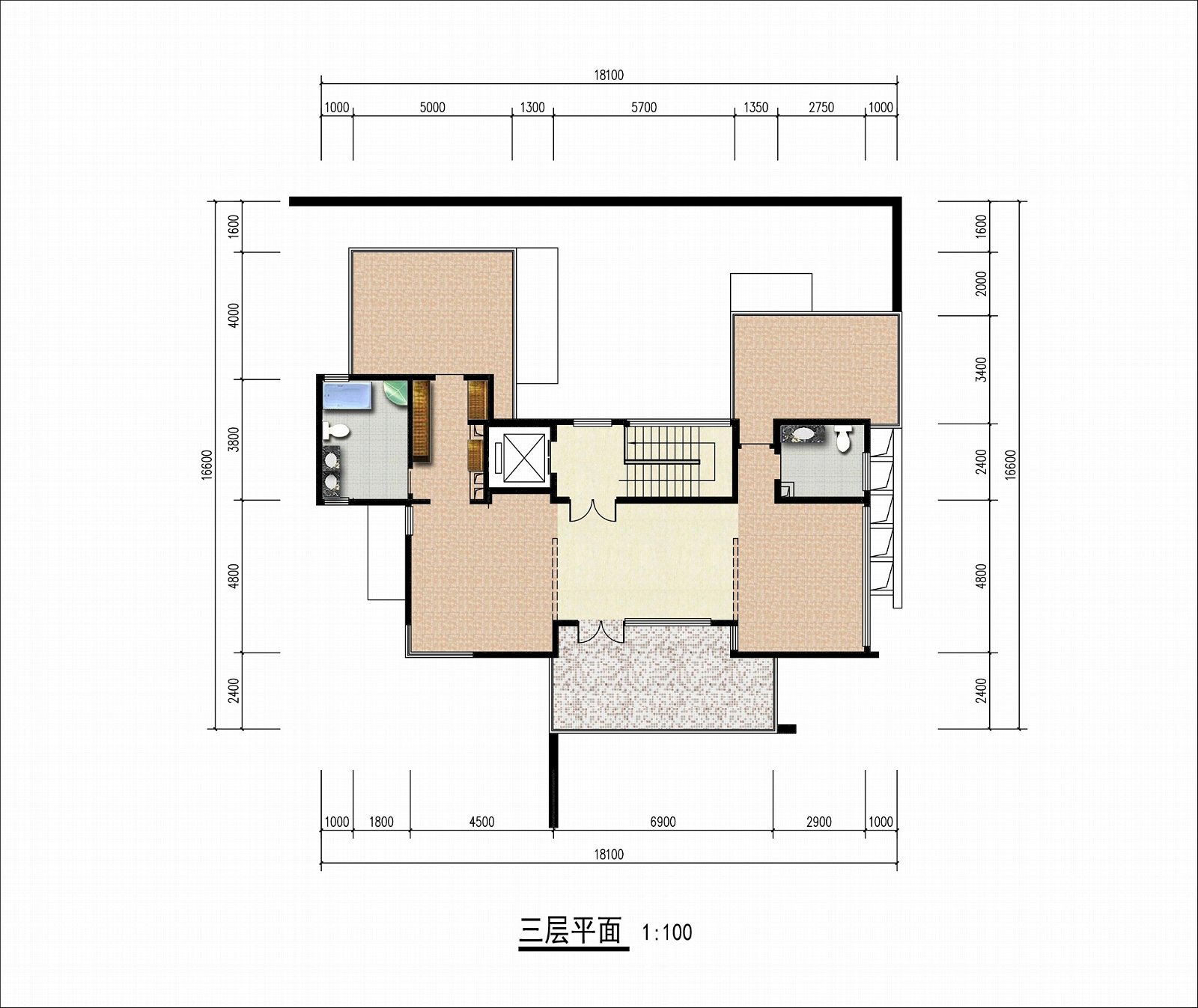 Chinese Style Prefabricated Villa House Modular Family House 4