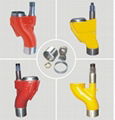 Good quality concrete pump spare parts S valve price 1