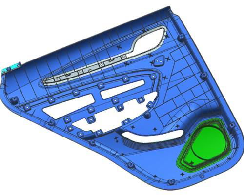 New energy vehicles Door Panel Mould 3