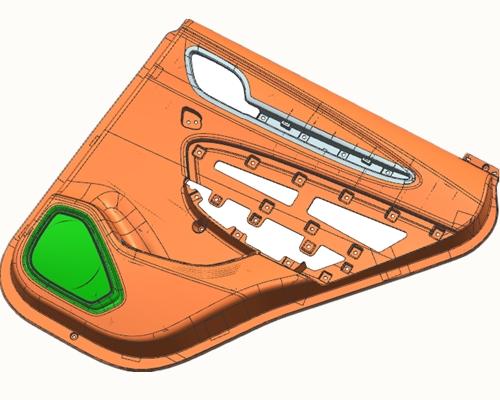 New energy vehicles Door Panel Mould 4