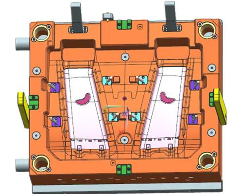 OEM Plastic Pillar Mould 2