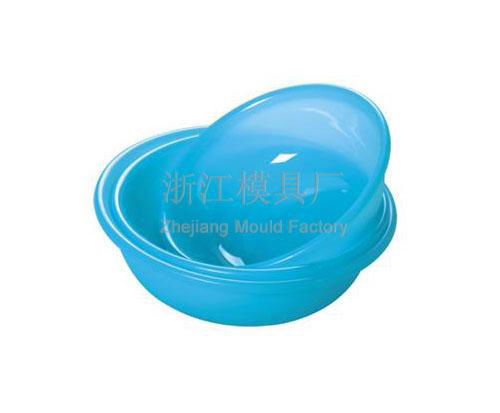 Injection plastic wash basin mould 4