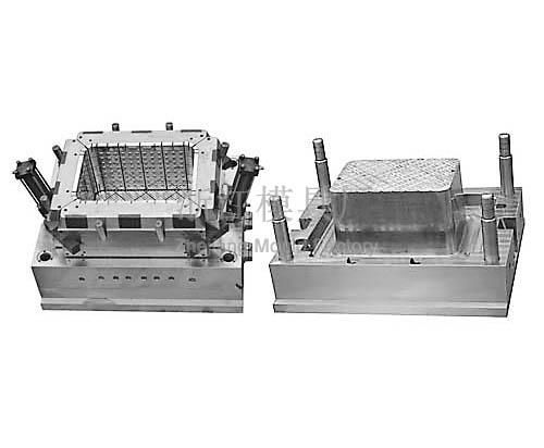 Profossional plastic turnover box mould