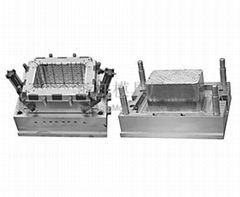 Profossional plastic turnover box mould