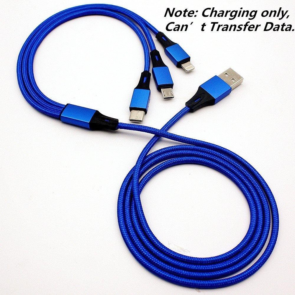 Amazon Best Selling Promotional 3 in 1 Fast Charging USB Cable for Mobile Phone 3