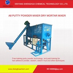 A8 Automatic Dry Mortar Putty Powder Mixer