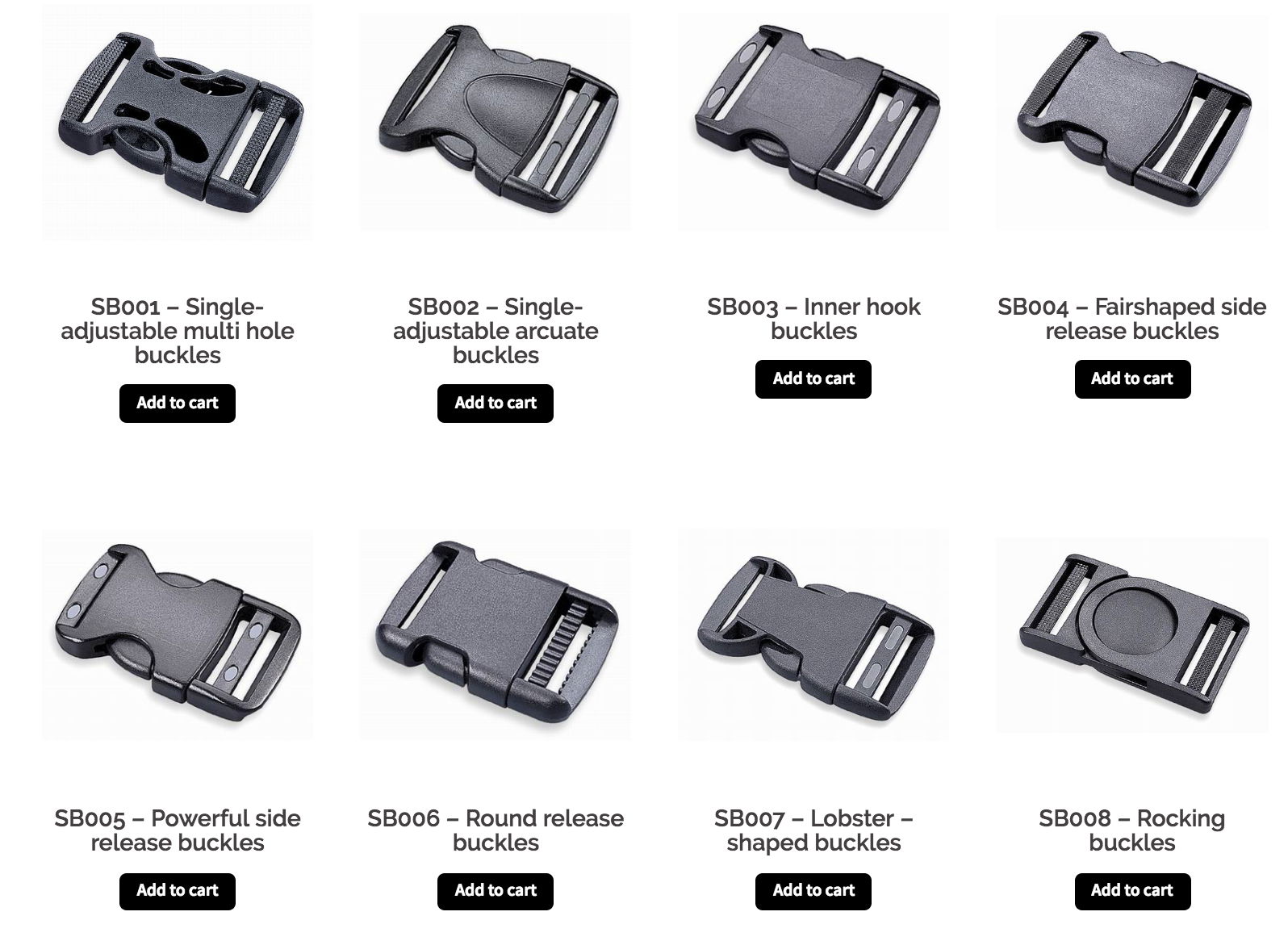 Plastic Buckles