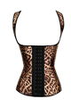 Sexy Latex Underbust Corset Waist Trainer Woman Shaper Plus Size 3