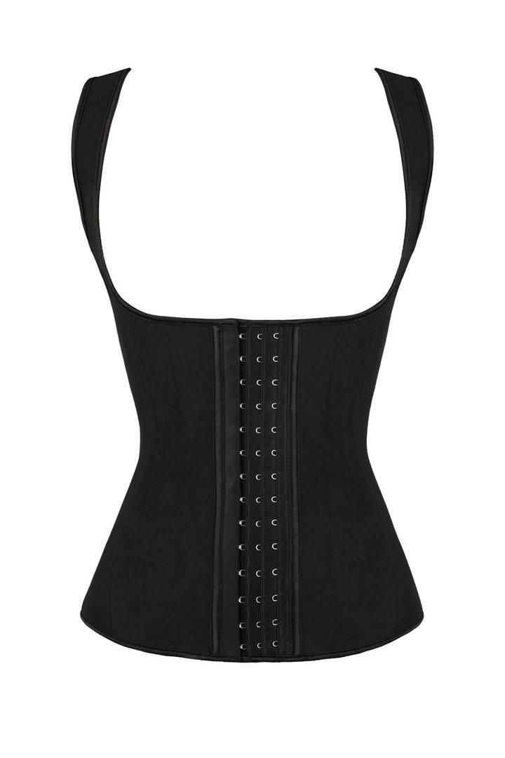 Sexy Latex Underbust Corset Waist Trainer Woman Shaper Plus Size 4