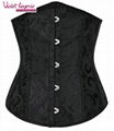 sexy underbust corset lace up firm waist trainer