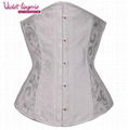 sexy underbust corset lace up firm waist trainer