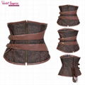 Sexy Underbust Corset Spiral Steel Boned 