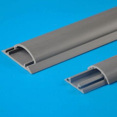 China high quality PVC plastic  Round Wiring Duct Floor Trunking