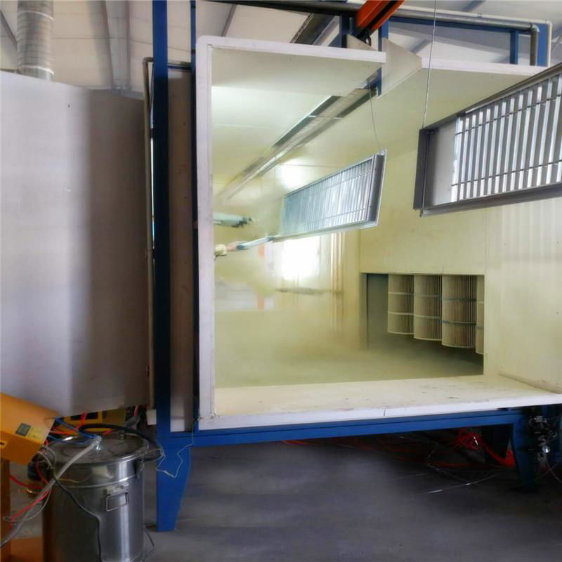 CE Approved China Supply Powder Coating Spray Booth Equipment