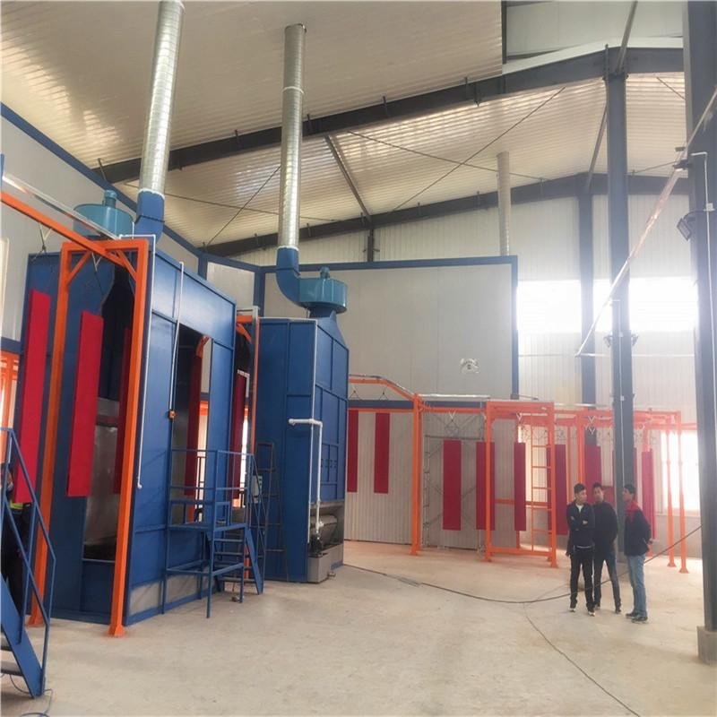 CE Approved China Supply Powder Coating Spray Booth Equipment 3