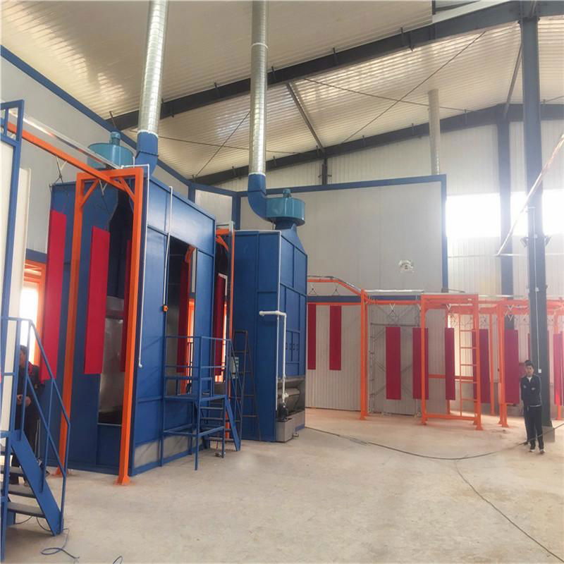 CE Approved China Supply Powder Coating Spray Booth Equipment 5