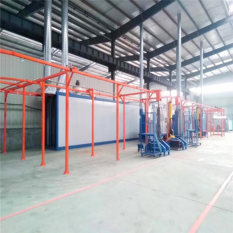 Cheap price China manufacturer powder coating system line 3