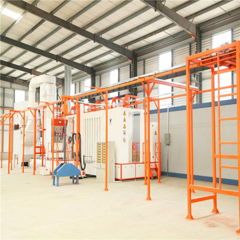 Cheap price China manufacturer powder coating system line 4