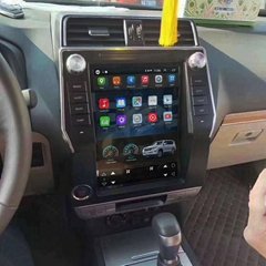 In Dash Vertical Screen 12.1 Inch Android Head Unit For Toyota Prado 2018