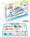 C2 New railway toys of qumitoys train track electric car Baby educational plasti 5