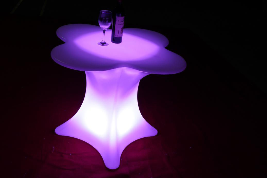 Modern infrared remote control led luminous club table chair stool bar furniture 2