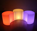 16 RGB colors lighting led coffee table and chair stool 4