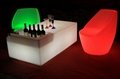 RGB 16 colors changing glowing cocktail round table event furniture 4