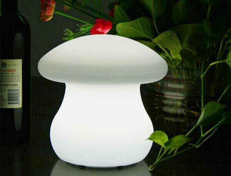 Led lighting christmas gift for mushroom table lamp 3