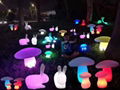 Led lighting christmas gift for mushroom table lamp 5