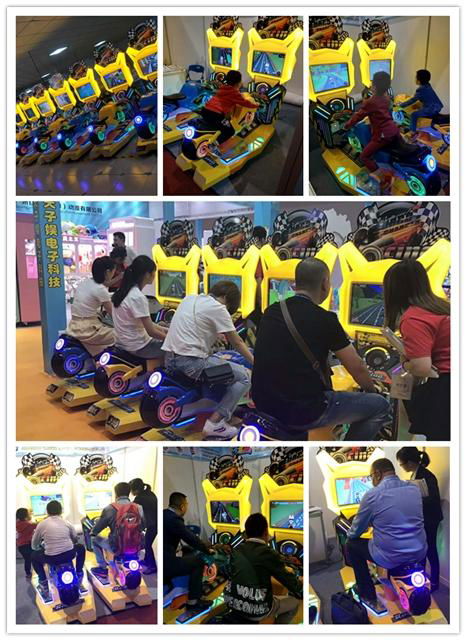 crazy motor game machine kiddie ride motor racing for amusement 4