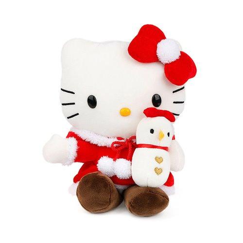 Stuffed hello kitty graduation plush toy Christmas gift L 38cm(650g) M 30cm(270g