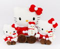 Stuffed hello kitty graduation plush toy Christmas gift L 38cm(650g) M 30cm(270g 5