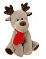 Plush Stuffed Big horned Plush Reindeer