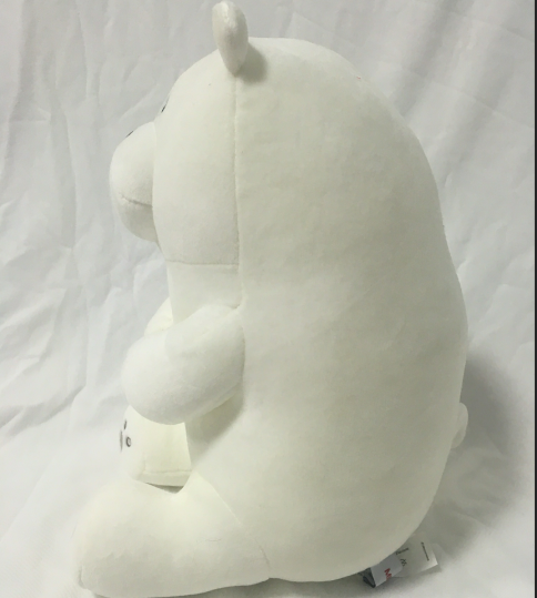 super soft sitting polar bear plush toy 12 inch 2