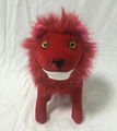 Stuffed animal Red plush lion mascot 11