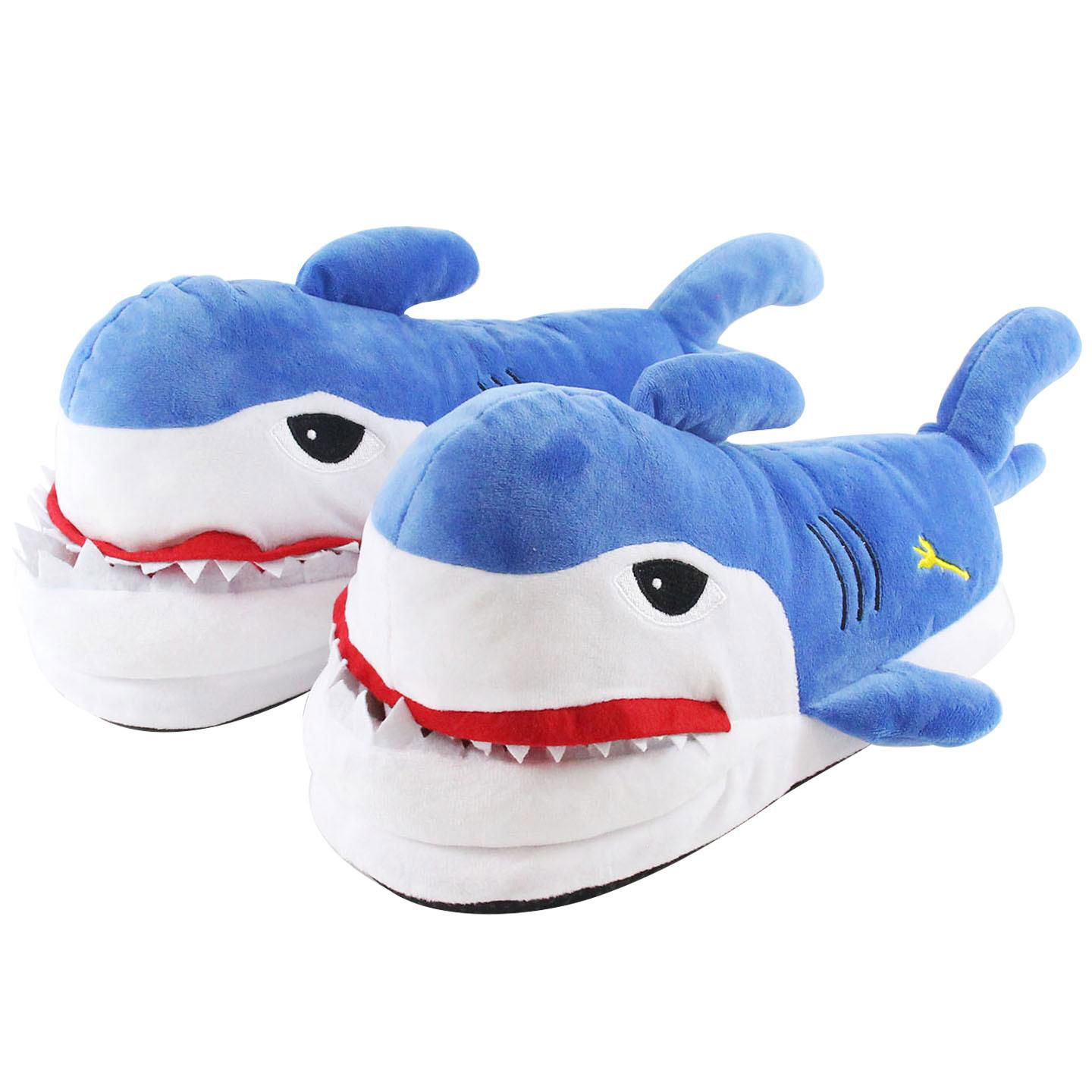 Custom Fuzzy Shark Slippers,super soft animal slippers,Cartoon Slippers 2